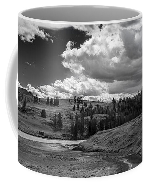 Sky Coffee Mug featuring the photograph Serene Valley by Jon Glaser