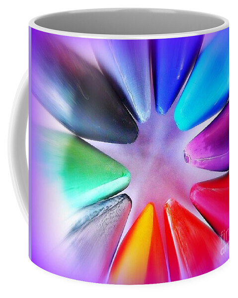 Colors Coffee Mug featuring the photograph Shades by Clare Bevan