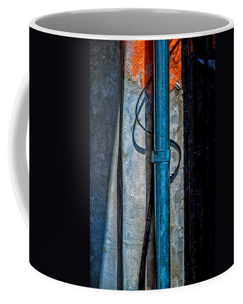 Abstract Coffee Mug featuring the photograph Shapes and Colors by Frances Ann Hattier