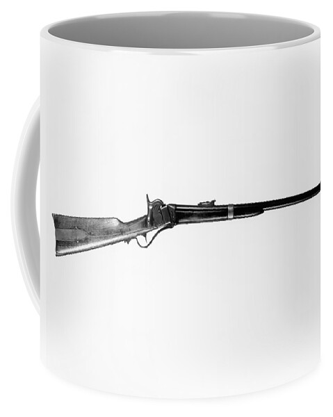 Object Coffee Mug featuring the photograph Sharps Breechloading Rifle by Smithsonian Institution