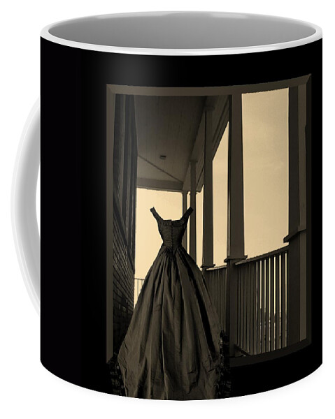 She Walks The Halls Coffee Mug featuring the photograph She Walks the Halls by Barbara St Jean