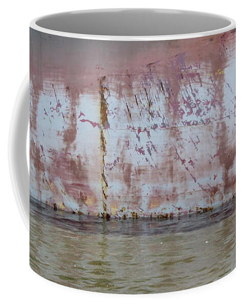 Ship Coffee Mug featuring the photograph Ship Rust 3 by Anita Burgermeister