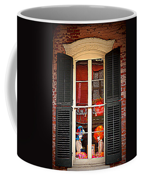 Shop Window Coffee Mug featuring the photograph Shop Window by Beth Vincent
