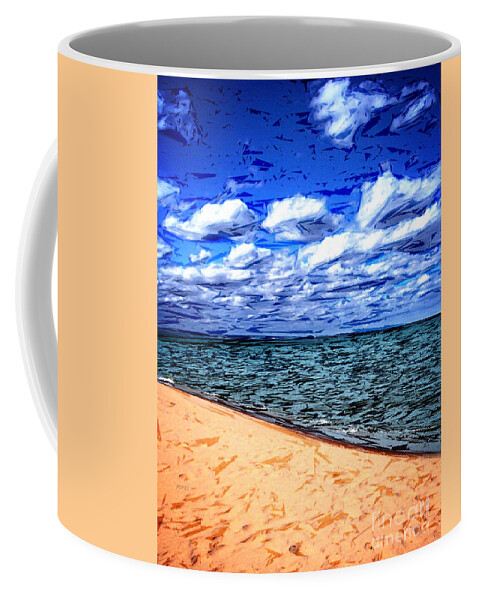 Lake Superior Coffee Mug featuring the photograph Shores of Lake Superior by Phil Perkins