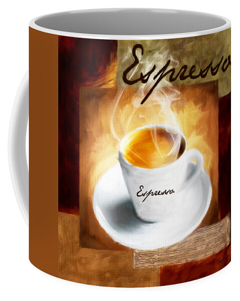 Coffee Coffee Mug featuring the photograph Shot Of Warmth by Lourry Legarde