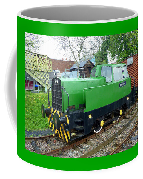 Diesel Coffee Mug featuring the photograph 4wDH Diesel-Hydraulic Sentinel Shunter No. 10159 by Gordon James