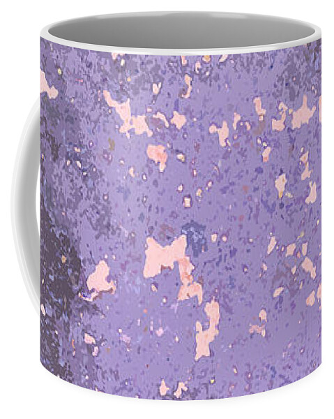 Abstract Coffee Mug featuring the photograph Sidewalk Abstract-10 by Art Block Collections