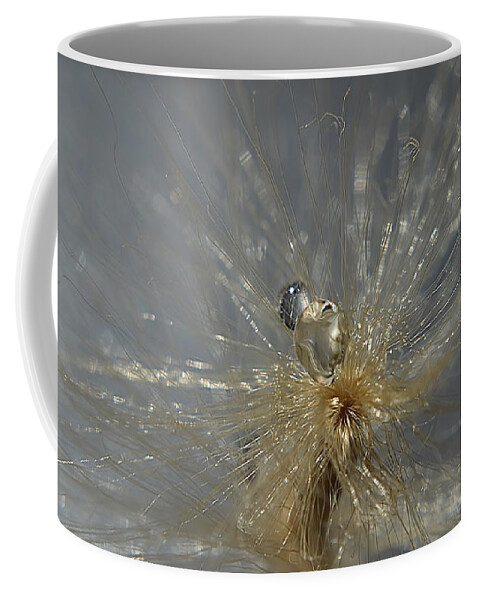 Michelle Meenawong Coffee Mug featuring the photograph Silver Drops by Michelle Meenawong