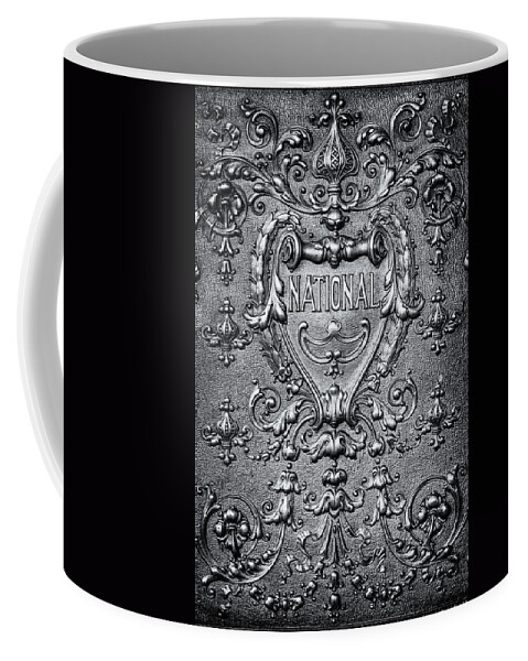 Cash Register Coffee Mug featuring the photograph Silver Flourish by Caitlyn Grasso