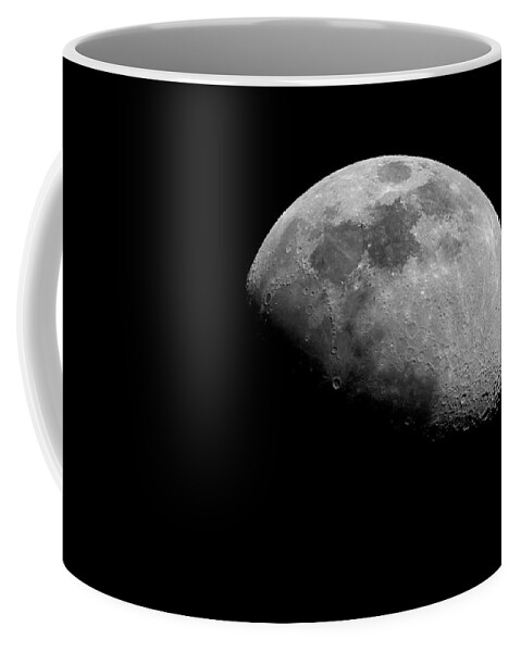 Night Coffee Mug featuring the photograph Silver Moon by AM FineArtPrints