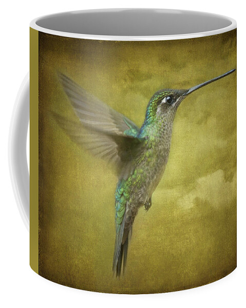 Magnificent Hummingbird Coffee Mug featuring the photograph Simply Magnificent.. by Nina Stavlund