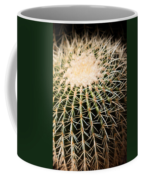 Botanical Coffee Mug featuring the photograph Single Cactus Ball by John Wadleigh