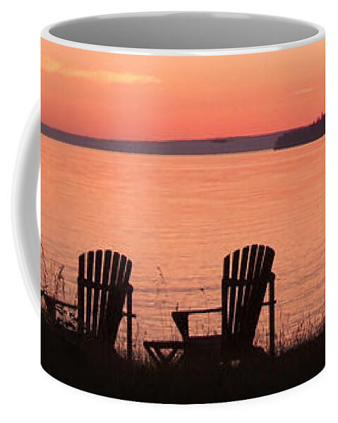 Photograph Coffee Mug featuring the photograph Sit for a Spell by Marianne NANA Betts