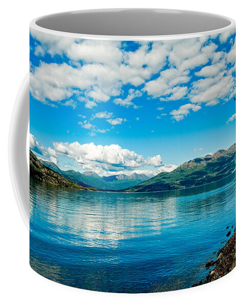 Alaska. Kenai. Kenai Peninsula Coffee Mug featuring the photograph Skilak Lake Alaska by George Buxbaum