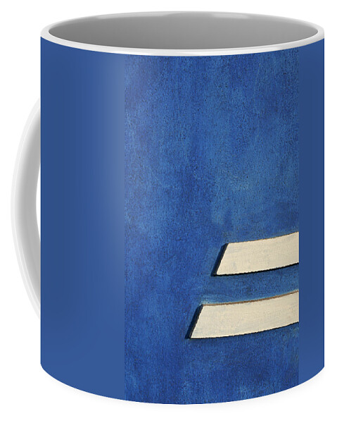 Abstract Coffee Mug featuring the photograph SKC 0304 Parallel Paths by Sunil Kapadia