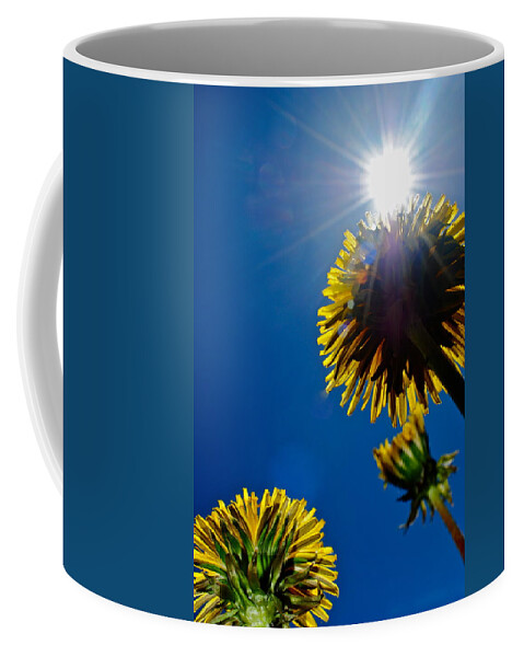 Sky Coffee Mug featuring the photograph Skyskrapers by Frozen in Time Fine Art Photography