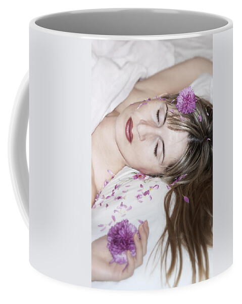 Adult Coffee Mug featuring the photograph Sleeping Beauty by Svetlana Sewell