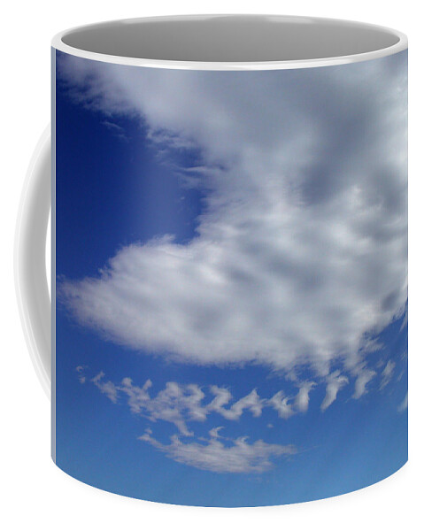 Sleep Coffee Mug featuring the photograph Sleepy Clouds by Shane Bechler