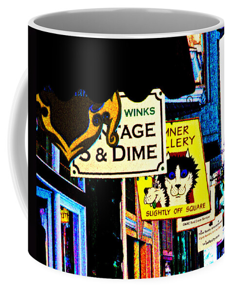 Carmel Coffee Mug featuring the photograph Slightly Off Square by Joseph Coulombe