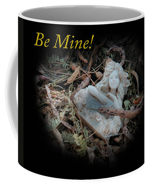 Photo Coffee Mug featuring the photograph Slumbering Fairy 2 Be Mine by Tamara Kulish