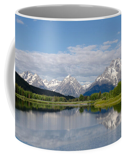 Grand Teton Coffee Mug featuring the photograph Snake River in Grand Teton by Gary Wightman