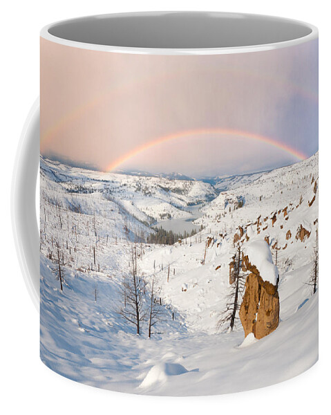 Oregon Coffee Mug featuring the photograph Snow Capped Hoodoo's by Andrew Kumler