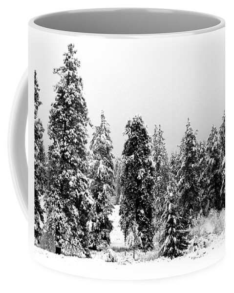 Snowy Morn Coffee Mug featuring the photograph Snowy Morn by Will Borden