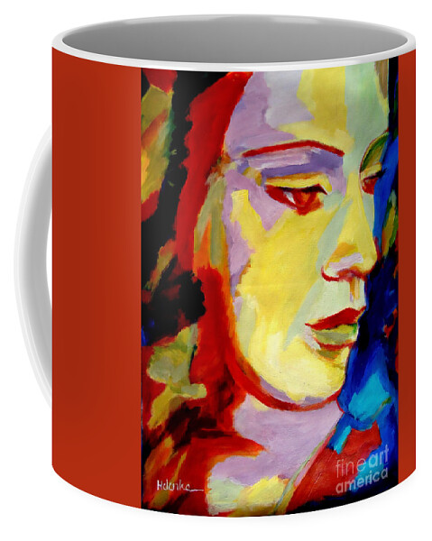 Splendid Portraits Coffee Mug featuring the painting Soft shine by Helena Wierzbicki
