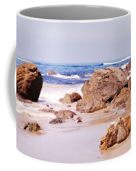 Seascape Coffee Mug featuring the photograph Solitude by Diana Angstadt