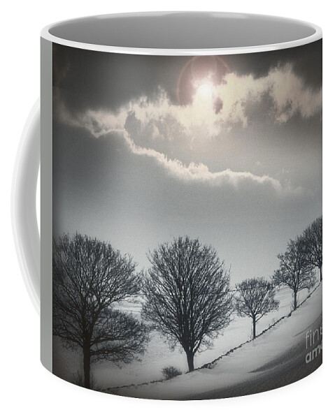 Europe Coffee Mug featuring the photograph Solitude of Coldness by Edmund Nagele FRPS