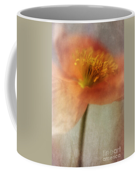 Abstraction Coffee Mug featuring the photograph Soulful Poppy by Priska Wettstein