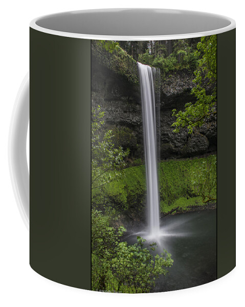 Waterfall Coffee Mug featuring the photograph South Falls by Erika Fawcett