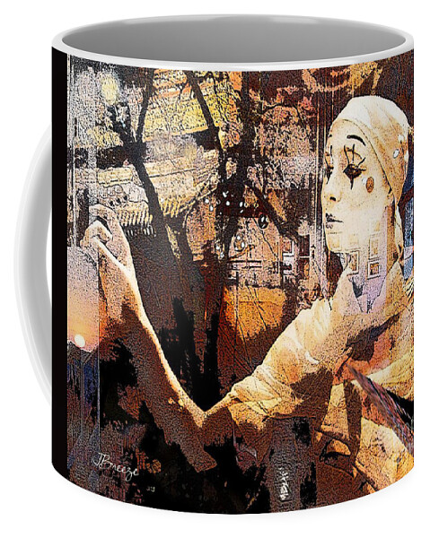 Digital Art Coffee Mug featuring the photograph Space and Time by Jennie Breeze