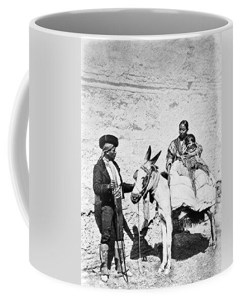 1880 Coffee Mug featuring the photograph Spain Gypsies, C1860-80 by Granger