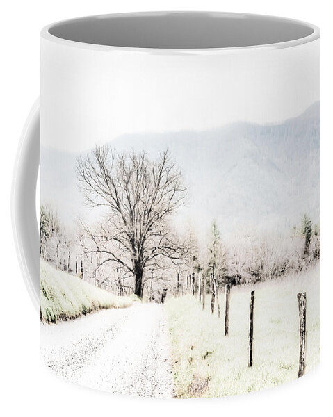 Cades Cove Coffee Mug featuring the painting Sparks Lane by Lynne Jenkins