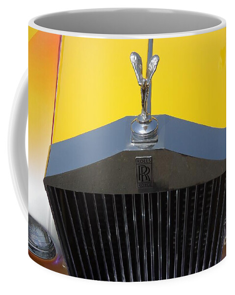 Rolls Royce Coffee Mug featuring the photograph Spirit in the Sky by Barbie Corbett-Newmin