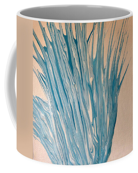 Acrylic Coffee Mug featuring the painting Splash 2 by Sonali Kukreja