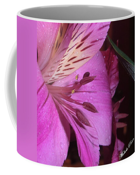 Pink Coffee Mug featuring the photograph Splendid Beauty by Michele Penn