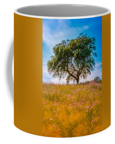 Blowing Coffee Mug featuring the photograph Spring Breeze by Mark Rogers
