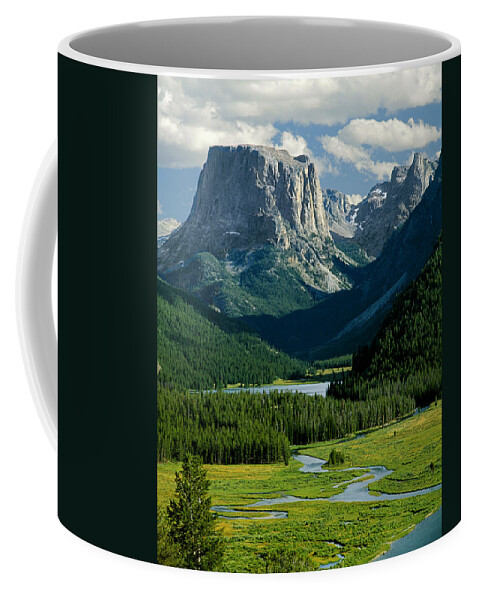 Squaretop Mountain Coffee Mug featuring the photograph Squaretop Mountain 3 by Ed Cooper Photography