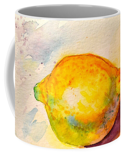 Squeeze Coffee Mug featuring the painting Squeeze by Beverley Harper Tinsley