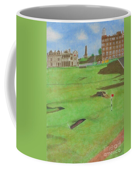 St. Andrews Coffee Mug featuring the painting St. Andrews by Denise Railey