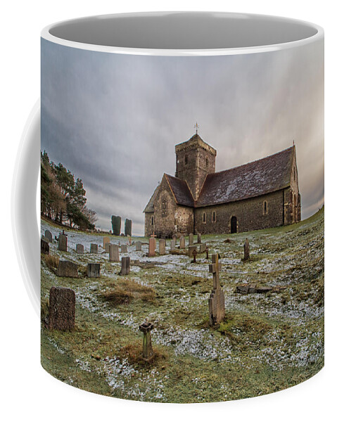 Shirley Mitchell Coffee Mug featuring the photograph St Martha's on the Hill by Shirley Mitchell