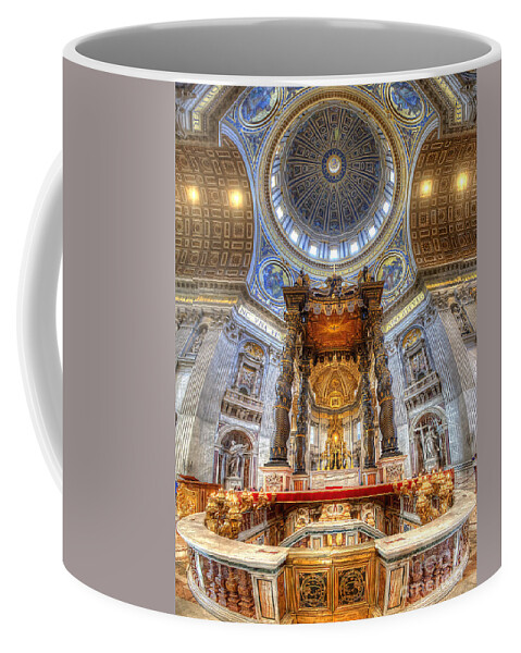 Yhun Suarez Coffee Mug featuring the photograph St Peter's Basilica by Yhun Suarez