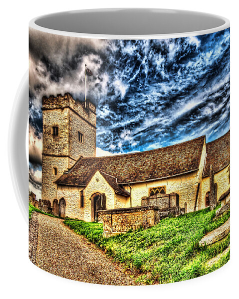 St Sannans Church Coffee Mug featuring the photograph St Sannans Church Bedwellty by Steve Purnell