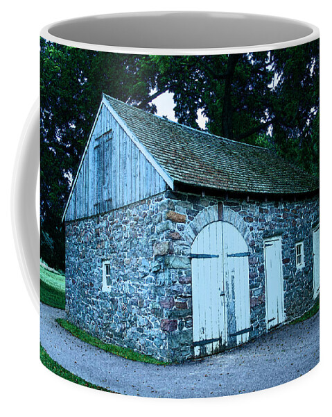 Stables Coffee Mug featuring the photograph Stables by Michael Porchik