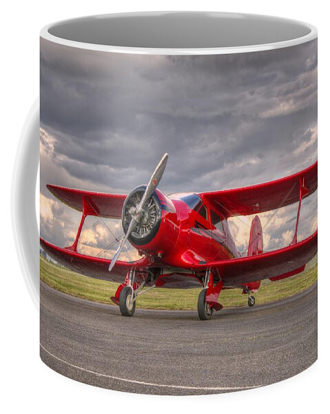 Staggerwing Coffee Mug featuring the photograph Staggerwing by Jeff Cook