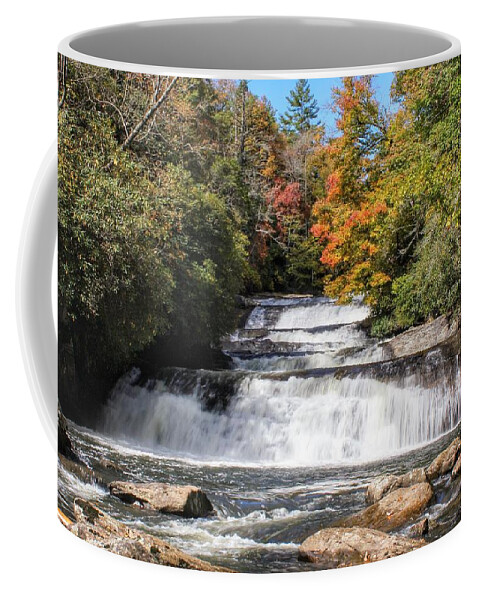 Stairway Falls Coffee Mug featuring the photograph Stairway Falls by Chris Berrier