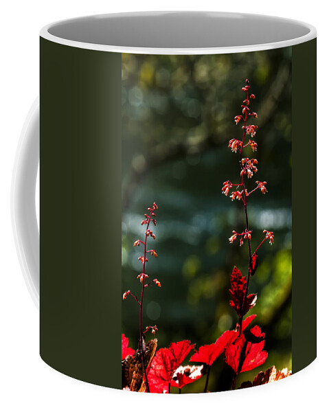 Red Coffee Mug featuring the photograph Standing Out by Belinda Greb