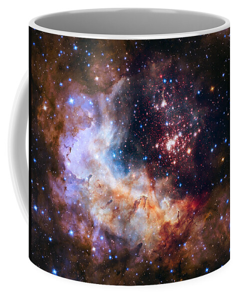 Science Coffee Mug featuring the photograph Star Cluster Westerlund 2 by Science Source